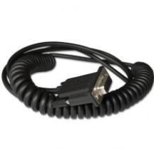 RS-232 kabel (female), 3 m, Gekruld