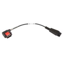 Zebra headset adapter cable, short