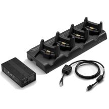 Zebra charging/transmitter cradle, 4 bays, ethernet