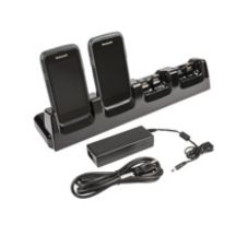 Honeywell oplaadstation, 4 slots, incl. voeding, apart bestellen: netsnoer, geschikt voor de CT50, CT60