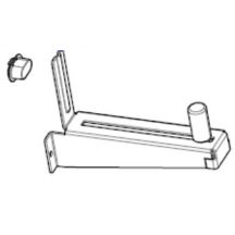 Zebra 1'' Core media hanger