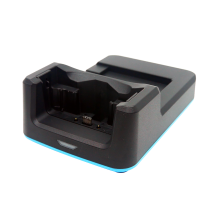 Unitech 1-slot oplaadstation, voor 1x PDA en 1x batterij, incl. voeding, voor de EA630