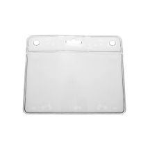 Evolis Vinyl soft badge holder, Horizontaal -> Per 100 stuks