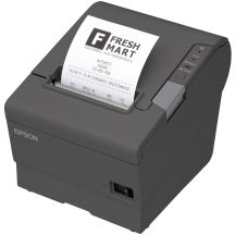 Epson TM-T88V, USB, RS232, donkergrijs, incl. EU voeding