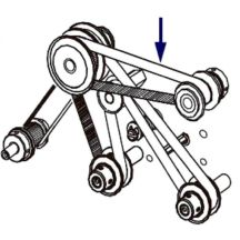 Zebra 45189-18 printer transportriem