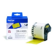 Brother DK-44605 Continuous Removable Yellow Paper Tape (62mm) Geel