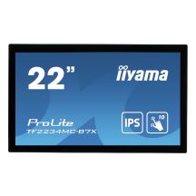 iiyama ProLite TF2234MC-B7X touch screen-monitor 54,6 cm (21.5") 1920 x 1080 Pixels Multi-touch Multi-gebruiker Zwart