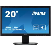 iiyama ProLite E2083HSD-B1 LED display 49,5 cm (19.5") 1600 x 900 Pixels HD+ Zwart