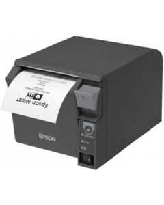Epson TM-T70II, USB, RS232, donkergrijs, incl. EU voeding