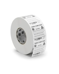 Zebra Labels 152x102 mm, Z-Ultimate 3000T, Kern 76 mm, TT, Polyester, Wit, 1430 Per Rol -> Per 4 Rollen