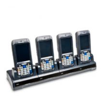 Honeywell FlexDock Quad dock, Ethernet 2x RJ45 down/upstream, Voor CN7X, 7Xe, Incl. voeding, Apart bestellen: netsnoer