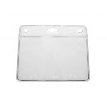 Evolis Vinyl soft badge holder, Horizontaal -> Per 100 stuks