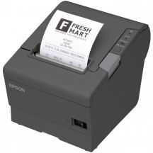 Epson TM-T88V, USB, RS232, donkergrijs, incl. EU voeding