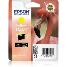 Epson Flamingo inktpatroon Yellow T0874 Ultra Gloss High-Gloss 2