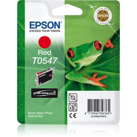 Epson inktpatroon Red T0547 Ultra Chrome Hi-Gloss