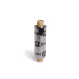 Zebra lint 110 mm x 300 m, Wax 2300, Voor GT800, Kern 25 mm, Zwart -> 12 rollen