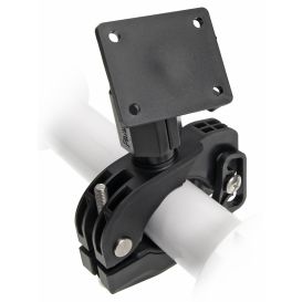 Brodit pipe mount with mounting plate, 31-50 mm