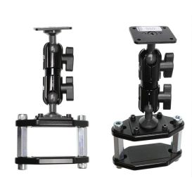 Brodit pedestal mount for forklift, L: 140 mm, W: 72 mm