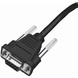 Honeywell RS232-DB9F 2.9m seriële kabel Zwart 2,9 m RD-232 DB9