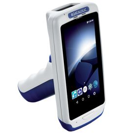 Joya Touch A6, 2D, USB, BT, WLAN, NFC, Gun, blauw, grijs, Android