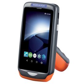 Joya Touch A6, 2D, USB, BT, WLAN, NFC, Gun, donkergrijs, oranje, Android