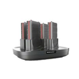 Datalogic Batterij Oplaadstation, 4-slots, Voor Memor 10, Zwart, Apart bestellen: Voeding en netsnoer