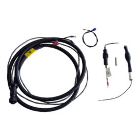 Zebra Power Extension Cable DC, 180 cm, waterproof, incl. Screen Blanking, voor de VC80, VC8300