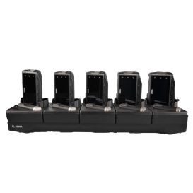 Zebra Laadstation, 5-slots, Voor de RS6000, Excl. voeding