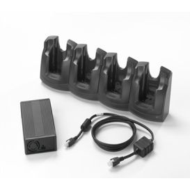 Zebra charging station, 4 slots
