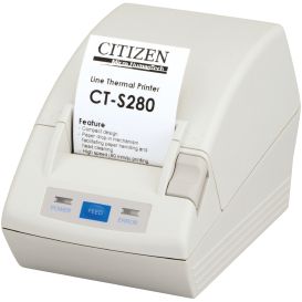 Citizen CT-S280, USB, wit, incl. voeding, excl. aansluitkabel