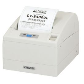 Citizen CT-S4000/L, USB, RS232, 8 dots/mm (203 dpi), cutter, wit