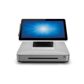 Elo Touch Solutions E347129 POS system Alles-in-een 2 GHz 33,8 cm (13.3") 1920 x 1080 Pixels Touchscreen Grijs, Wit