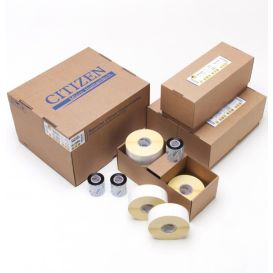 Citizen labels 40x25 mm, Papier, Semi-gloss, Kern 40 mm, Diameter 127 mm, 65400 labels + Wax linten