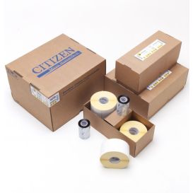 Citizen labels 60x40 mm, Papier, Semi-gloss, Kern 40 mm, Diameter 127 mm, 28000 labels + Wax linten
