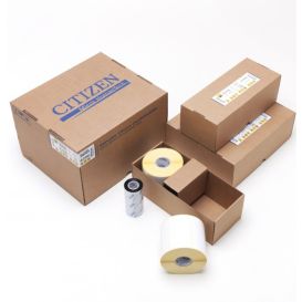 Citizen labels 100x59 mm, Papier, Semi-Gloss, Kern 40 mm, Diameter 127 mm, 9600 labels + Wax lint