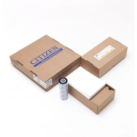 Citizen Pallet labels 148x210 mm, Fanfold, Polypropyleen, Glossy, 1380 labels + Wax/Resin lint
