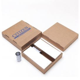 Citizen Chem labels 105x148 mm, Fanfold, Polypropylene, Glossy, 2000 labels + Resin lint