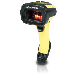 Datalogic PowerScan 95X1 Auto Range Draagbare streepjescodelezer 1D/2D LED Zwart, Geel