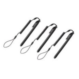 Zebra stylus, incl. tether, 3 stuks, geschikt voor de TC51, TC56, TC7X, TC8000, MC3300, ET51/56, ET50/55 (Android)