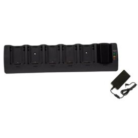 Zebra battery charging station, 6 slots