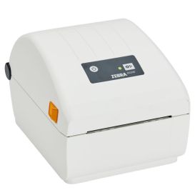 Zebra ZD230, 203 dpi, direct thermisch, USB, Ethernet, wit, incl. USB kabel en voeding