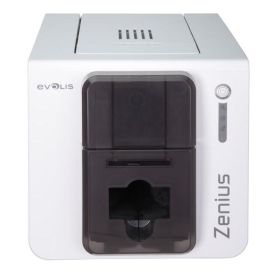 Evolis Zenius Classic, Enkelzijdig, 300 dpi, USB, Bruin/Grijs