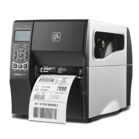Zebra ZT230, 300 dpi, thermal transfer, display, USB, RS232, incl. voeding