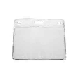 Evolis Vinyl soft badge holder, Horizontaal -> Per 100 stuks