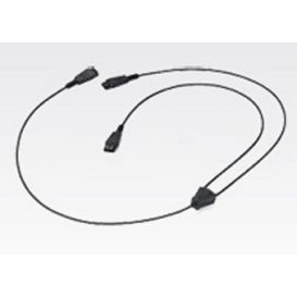 Zebra 25-129938-02R audio kabel Zwart