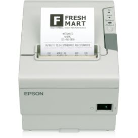 Epson TM-T88V, USB, Ethernet, licht grijs