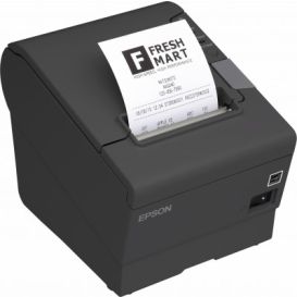Epson TM-T88V, USB, RS232, donkergrijs
