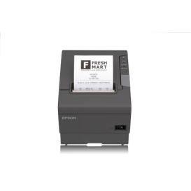 Epson TM-T88V, USB, BT (iOS), donkergrijs UK