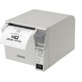 Epson TM-T70II, USB, RS232, lichtgrijs, incl. EU voeding