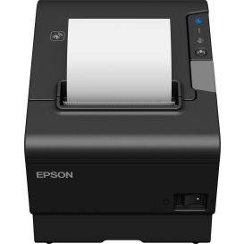 Epson TM-T88VI, USB, BT, Ethernet, zwart